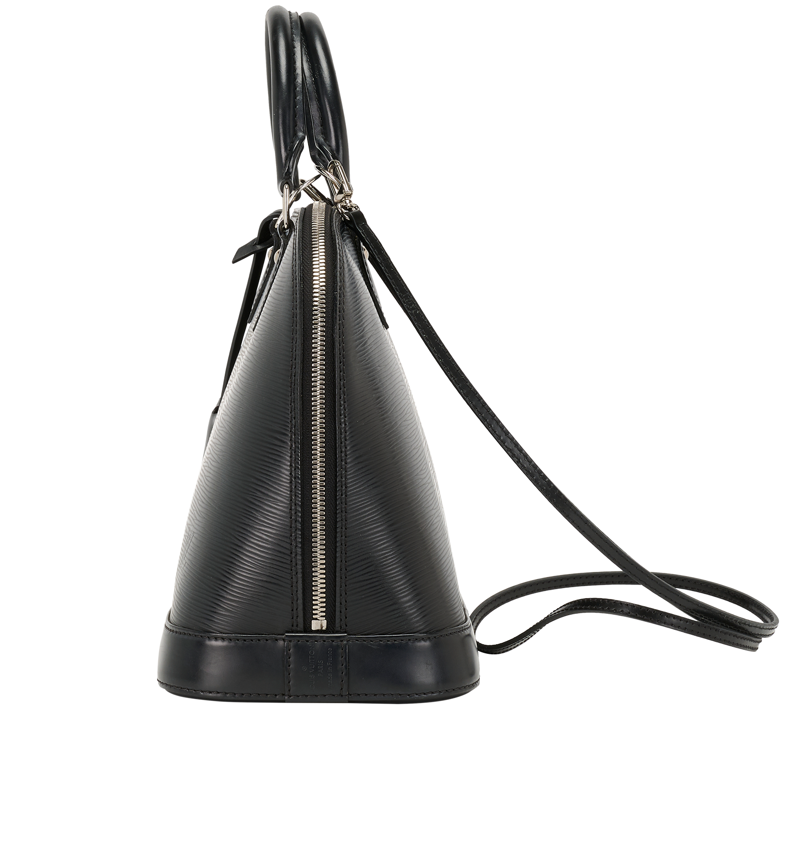 Alma PM, &pound;695, Handbags, Black, Leather, Bottom view